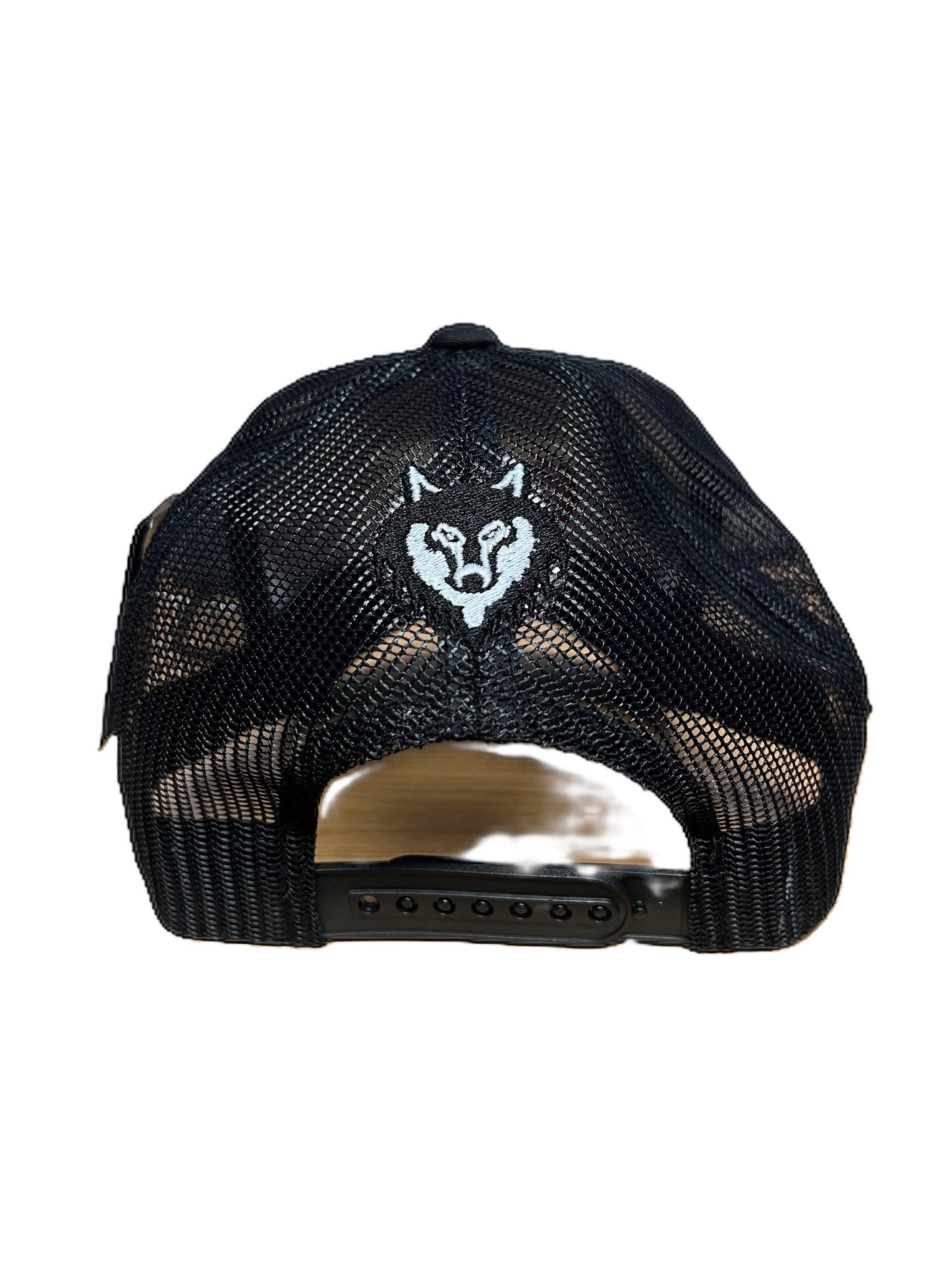 LUCK 77 TRUCKER HAT-BLACK