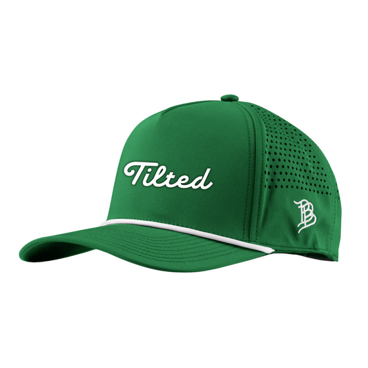TILTED GOLF HAT-GREEN