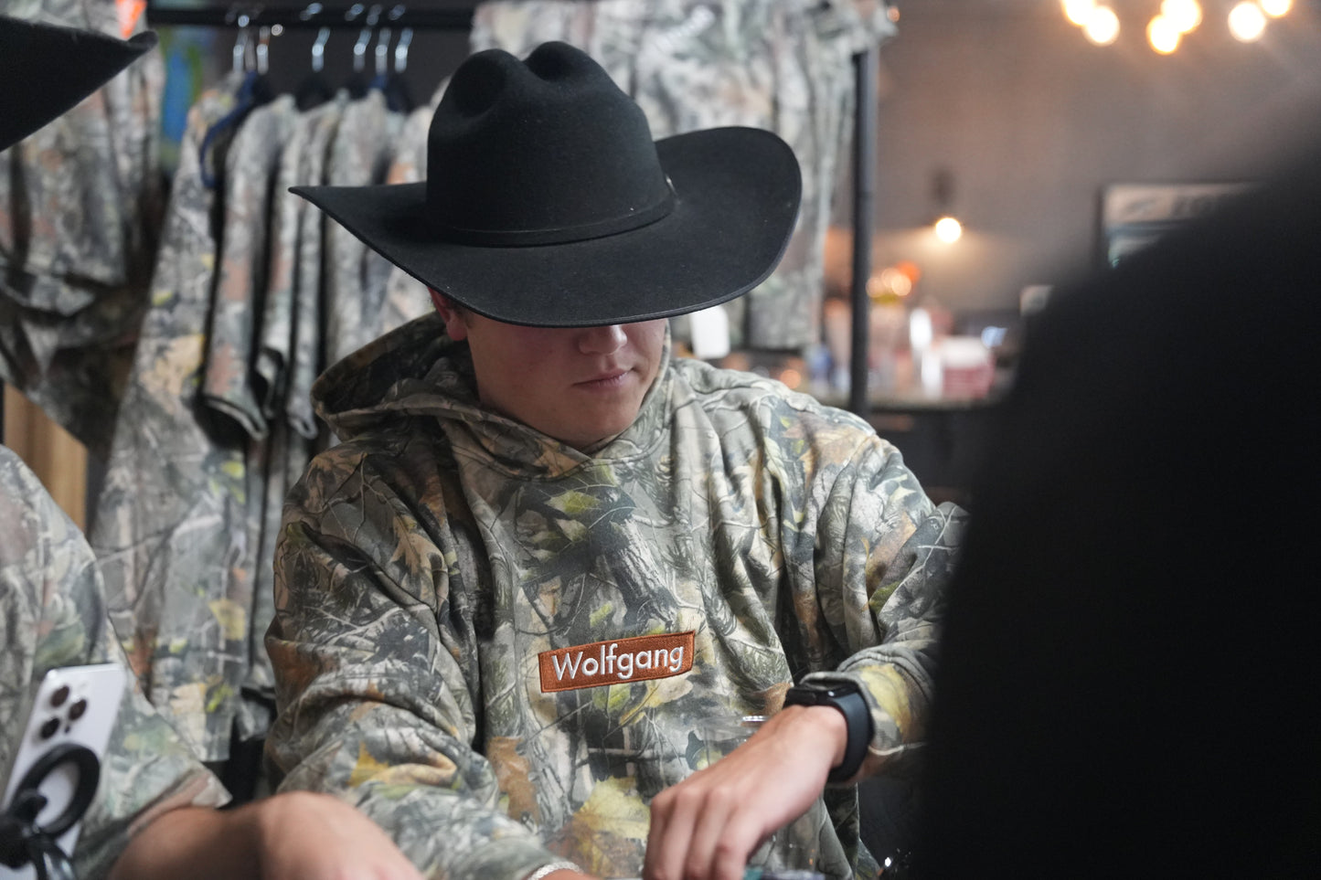 WOLFGANG PATCH HOODIES